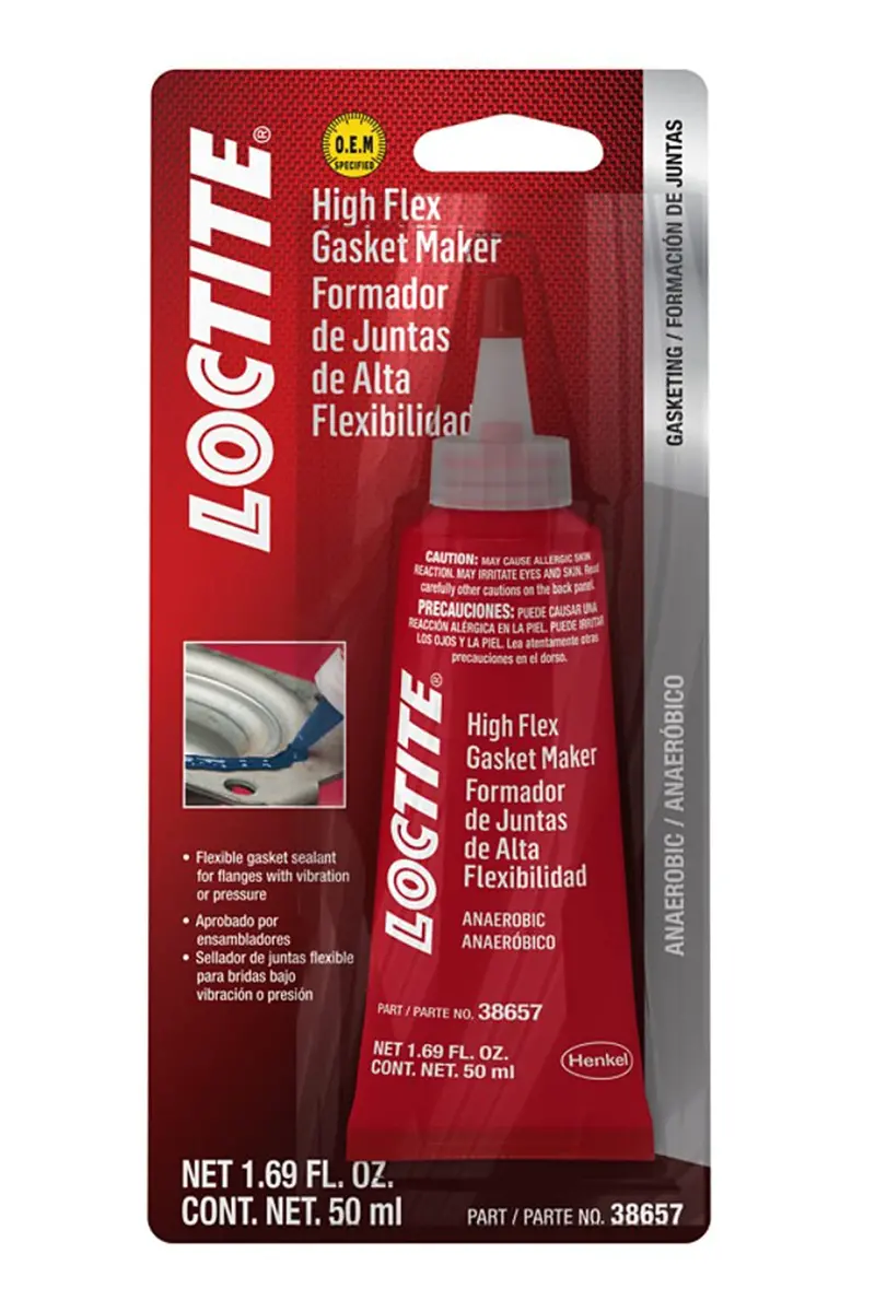 Loctite 50 mL High-Flex Automotive Gasket Maker – Heat-Resistant, Solvent-Proof Silicone Sealant