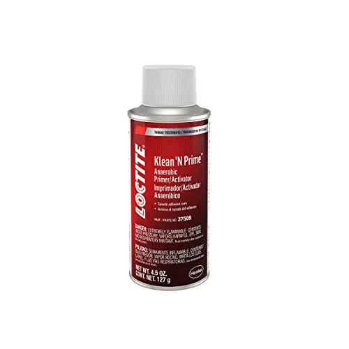 Loctite 7649 Klean N’ Prime Activator — Fast-Curing Anaerobic Adhesive Primer for Low-Temp & Inert Surfaces (4.5 oz Aerosol)