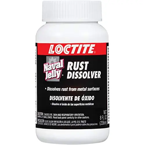 Loctite Naval Jelly Rust Remover – Phosphoric Acid-Based Dissolver for Heavy Rust on Steel & Iron (8 fl oz)
