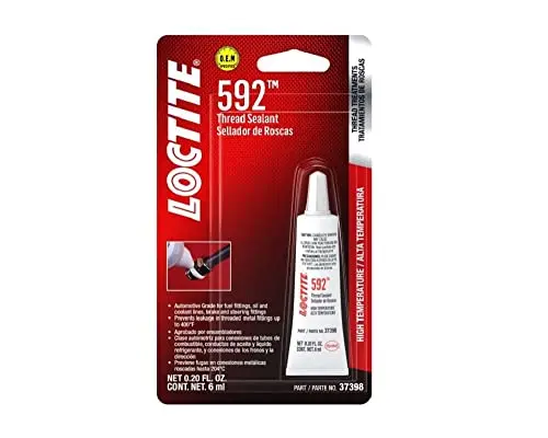 Loctite PST 592 Low-Pressure Anaerobic Thread Sealant – Off-White, High-Viscosity, Anti-Galling Formula (6 ml)