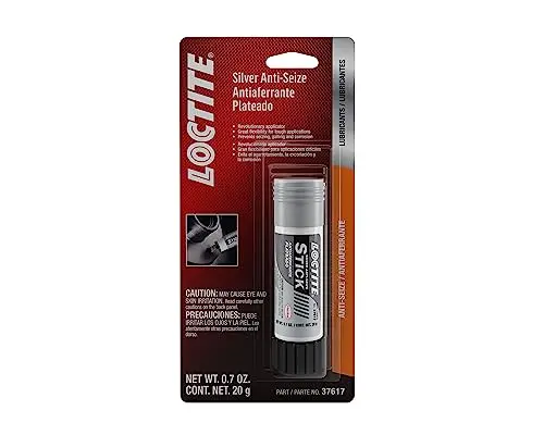 Loctite Silver Grade Anti-Seize Lubricant — 20g Stick Format for High-Temp Metal Assembly