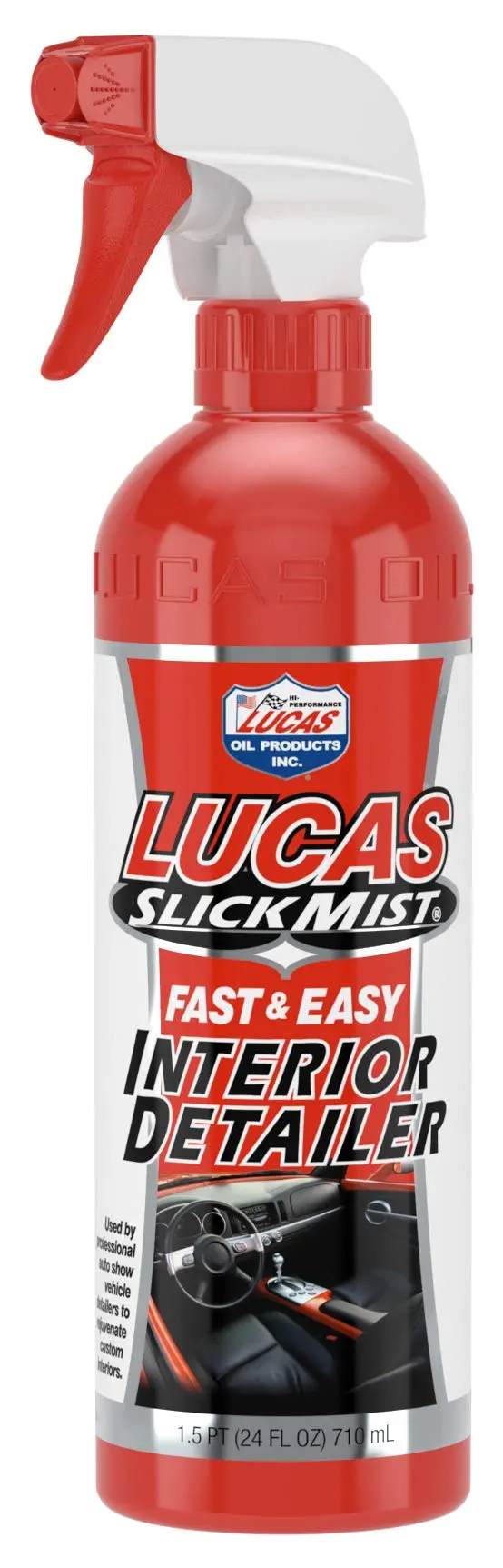 Lucas LUCA10514 Slick Mist Interior Detailer – 24 oz Spray Bottle