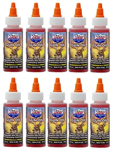 Lucas Oil 10006 Gun Lubricating Oil – 2 oz Bottle (10-Pack)