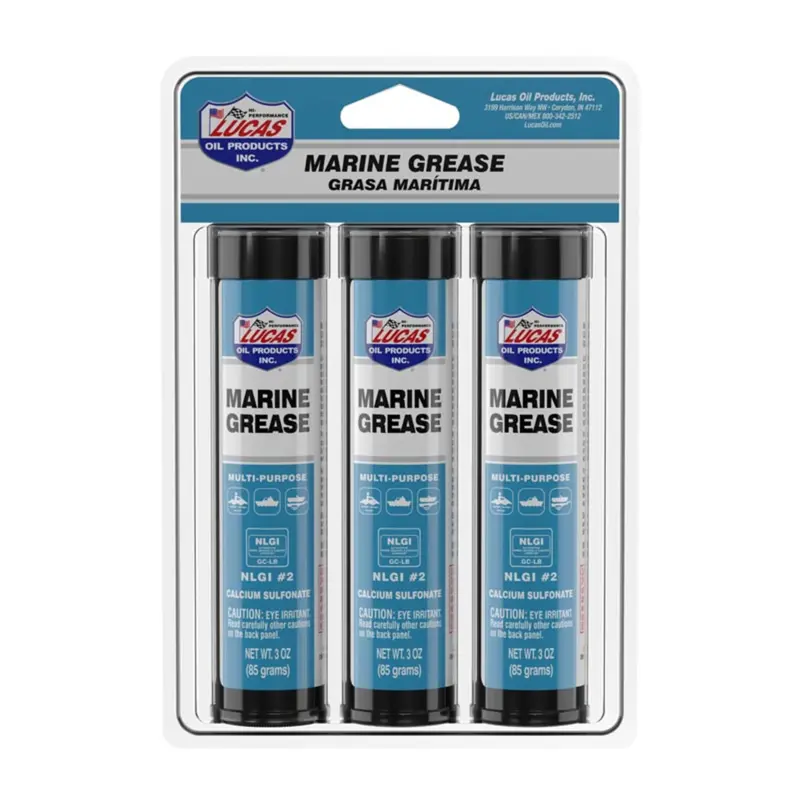 Lucas Oil 10682 Marine-Grade Grease – 3 oz Tube (3-Pack)