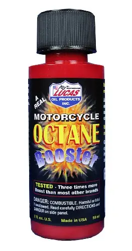 Lucas Oil 10725 Octane Enhancer — 2 oz Fuel Additive