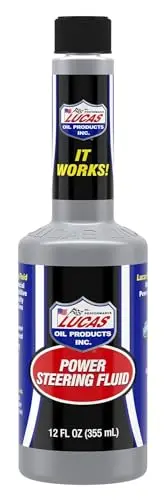 Lucas Oil 10823 Power Steering Fluid – 12 oz Premium Synthetic Formula