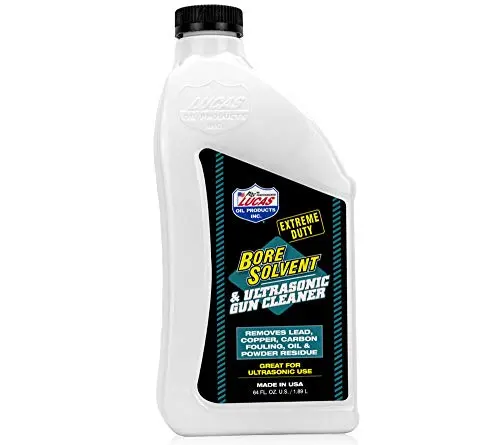 Lucas Oil 10909 Bore Solvent & Ultrasonic Gun Cleaner – Heavy-Duty Cleaning Formula, 2 Quart