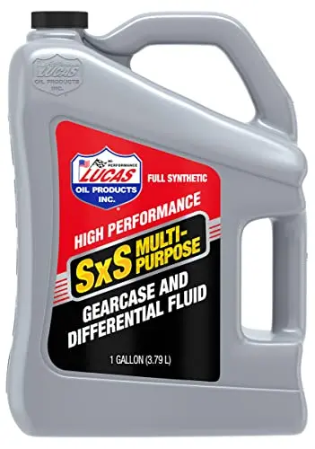 Lucas Oil 11225 Synthetic Multi-Use Gearcase & Differential Fluid – 1-Gallon Container
