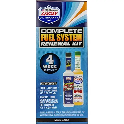 Lucas Oil Complete Fuel System Renewal Kit – Six 1/4-Fl Oz Bottles