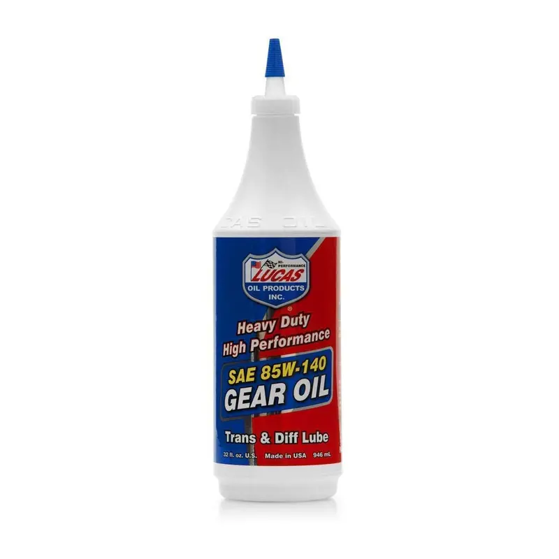 Lucas Oil Heavy-Duty 85W-140 Gear Oil – Twin-Pack, 1 Quart Each