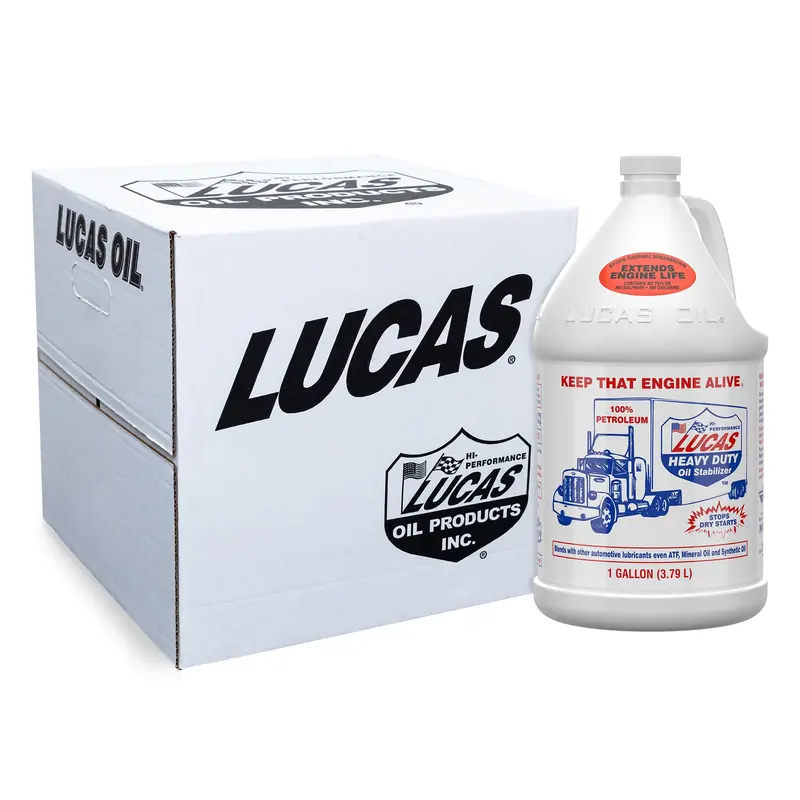 Lucas Oil Heavy Duty Oil Stabilizer – 1-Gallon Container (4-Pack)