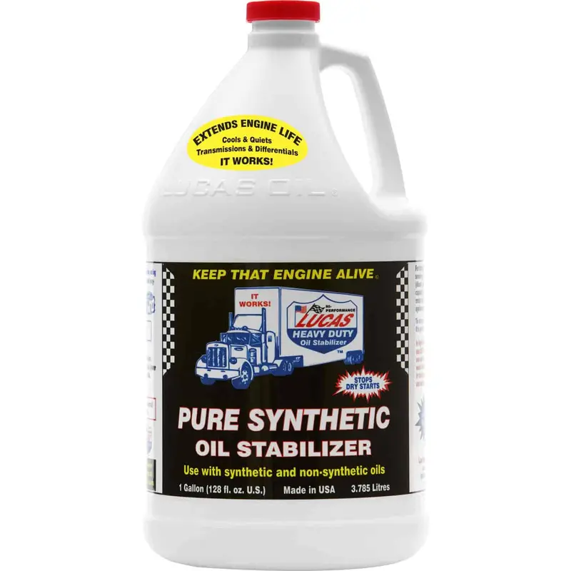 Lucas Oil Pure Synthetic Oil Stabilizer – 1 Gallon Container