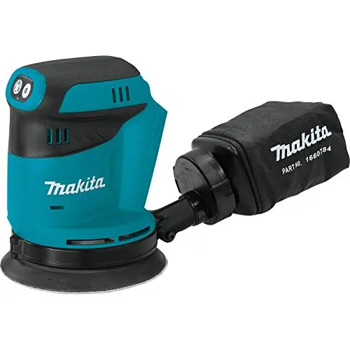 Makita 18V LXT Cordless 5″ Random Orbit Sander – Brushless Motor, Bare Tool for Smooth Finishing