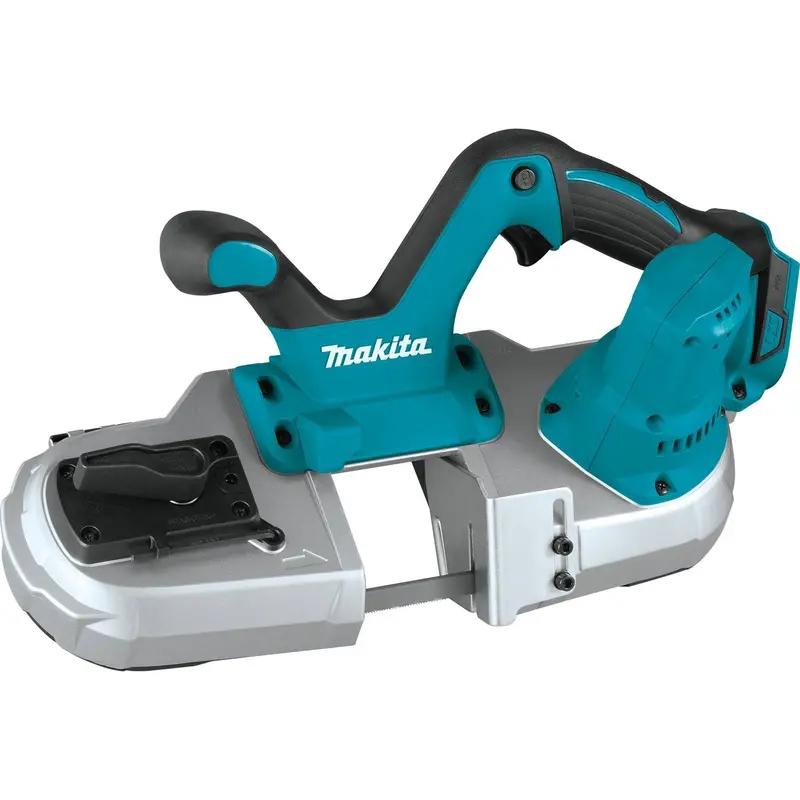 Makita 18V LXT Cordless Compact Band Saw – Bare Tool, Lightweight, Precision Cuts in Metal, Pipe, and Wood