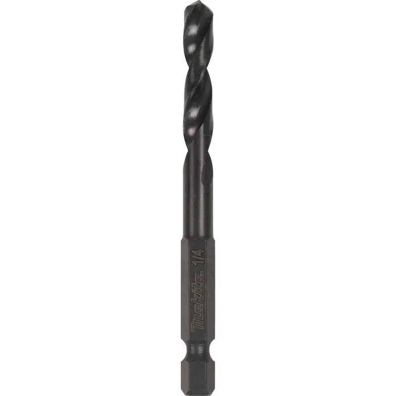 Makita A-97813 Black Oxide Hex-Shank Drill Bit – 1/4-Inch
