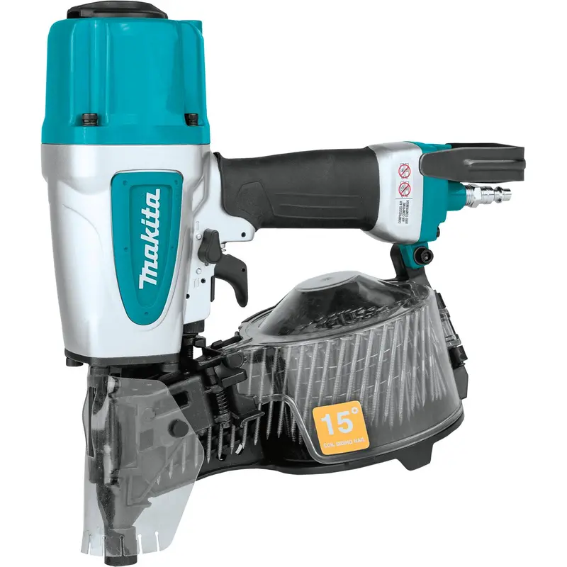 Makita AN613 Siding Coil Nailer – 2-1/2″ Precision Fastening for Vinyl & Fiber Cement Siding