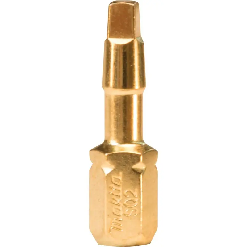 Makita B-44719 Impact Gold #2 Square Insert Bit – 2-Pack for High-Torque Driving