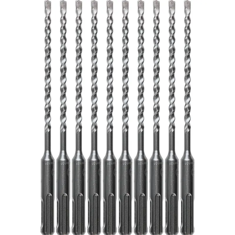Makita B-60872 SDS-Plus Masonry Drill Bit — 3/16″ x 6″, Dual-Cutter Design, 10-Pack