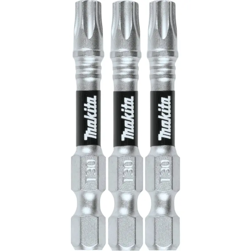 Makita E-00876 Impact XPS T30 Torx Power Bit – 2″ Length, Pack of 3