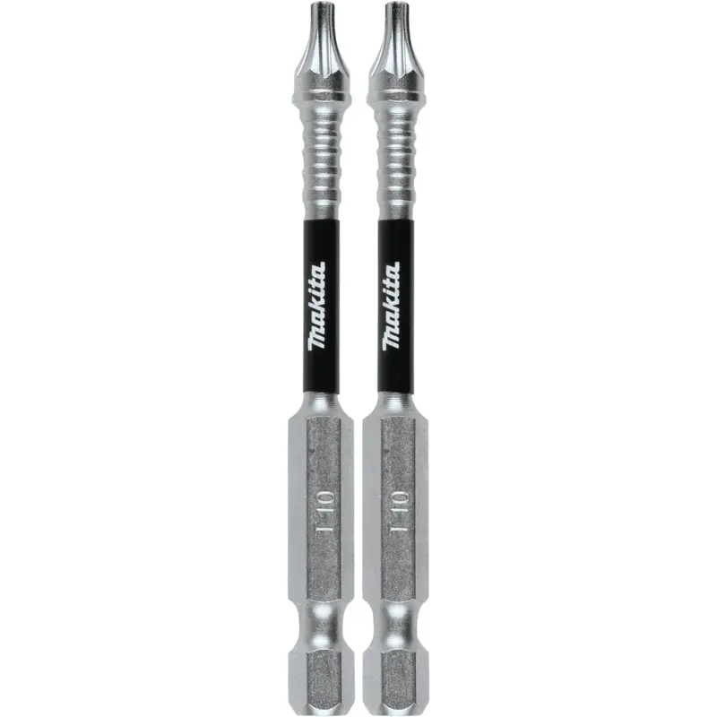 Makita E-01199 Impact XPS T10 Torx Power Bit – 3″ Length, 2-Piece Pack