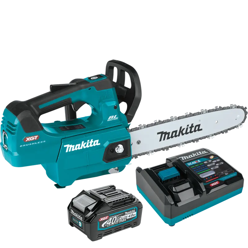 Makita GCU01M1 40V XGT Brushless 12-Inch Top-Handle Cordless Chainsaw Kit