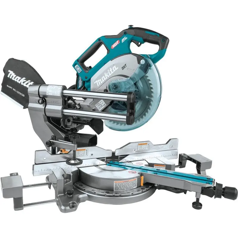 Makita GSL02M1 XGT 40V Max Dual Bevel Sliding Compound Miter Saw – 8.5″ Blade, Complete Kit