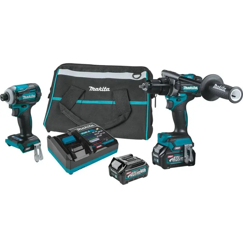 Makita GT200D XGT 40V Brushless 2-Piece Cordless Combo Kit – Includes 2.5Ah Batteries