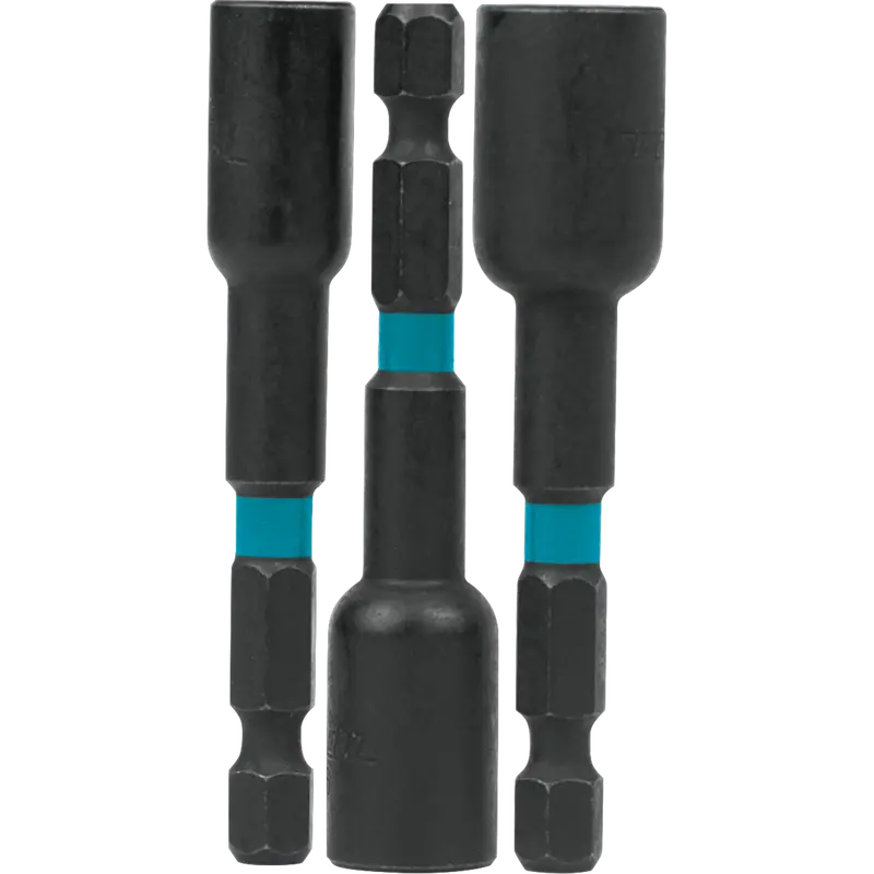 Makita ImpactX Magnetic Nut Driver Set – 3-Piece, 2-9/16″ Length