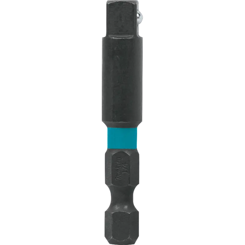 Makita ImpactX Socket Adapter — 1/4 Inch Drive, 2-Inch Length for Impact Drivers