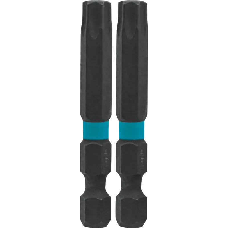 Makita ImpactX T40 Torx Power Bit — 2-Inch Length, Pack of Two for Heavy-Duty Fastening