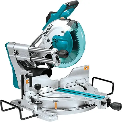 Makita LS1019L 10-Inch Dual-Bevel Sliding Compound Miter Saw with Integrated Laser Guide