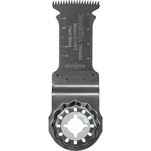 Makita Starlock Plunge Blade – 1-1/4″ Bi-Metal, 14 TPI, for Oscillating Tools