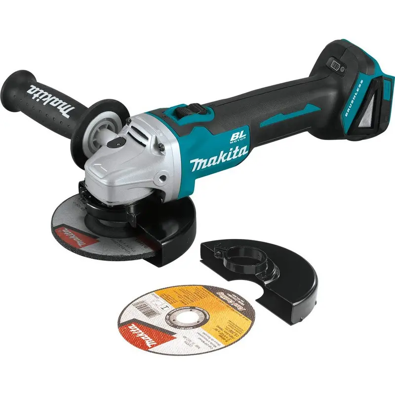Makita XAG09Z 18V LXT Brushless Angle Grinder – 4-1/2″/5″ Cut-Off Tool (Bare Unit)