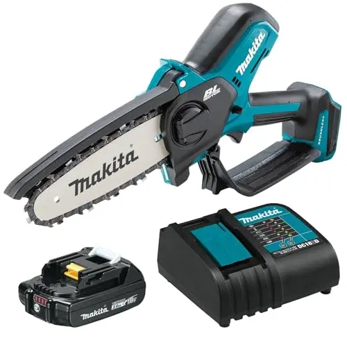 Makita XCU14SR1 18V LXT Brushless Pruning Saw Kit (6″ Blade, 2.0Ah Battery)