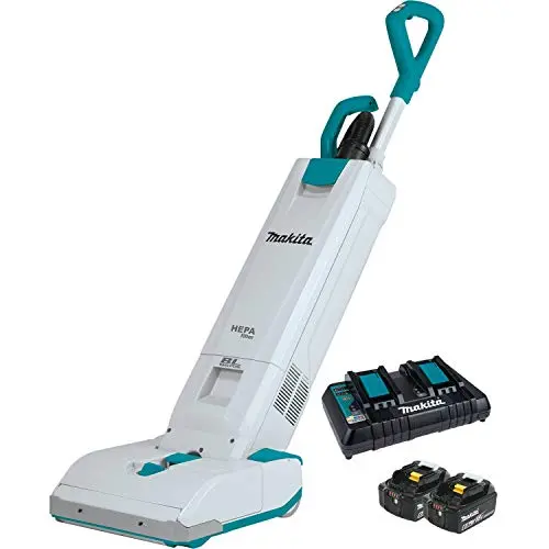 Makita XCV19PG 36V (18V X2) LXT Brushless Upright Vacuum – 1.3-Gallon HEPA Filtration