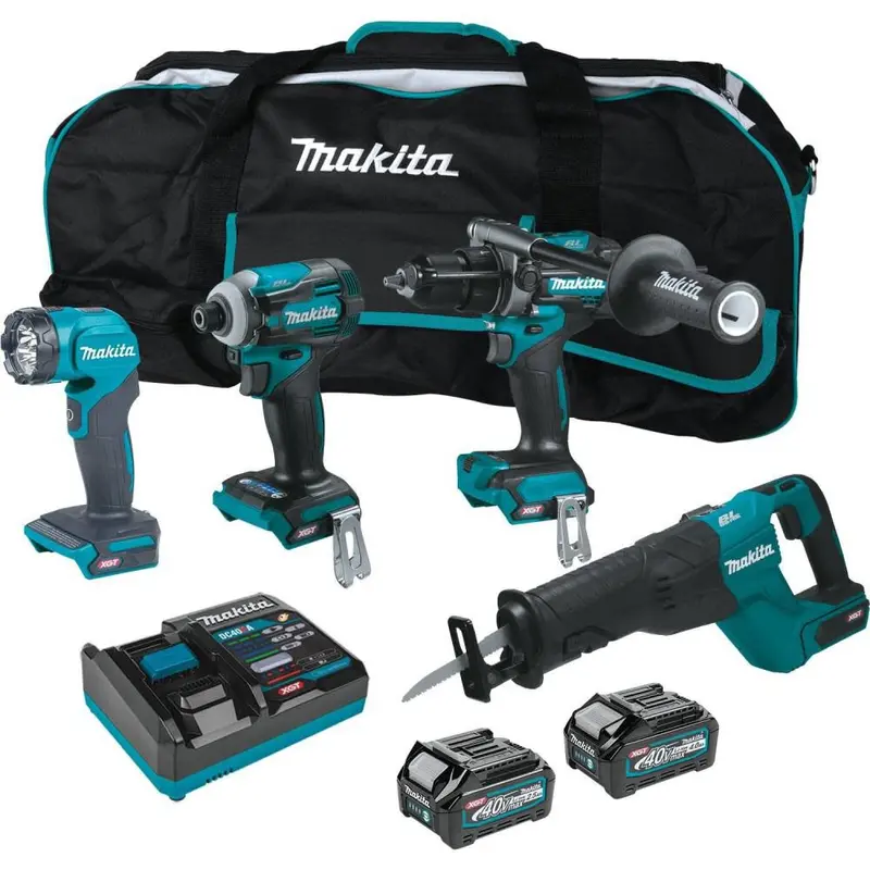 Makita XGT 40V Max 4-Piece Combo Kit – GT401M1D1