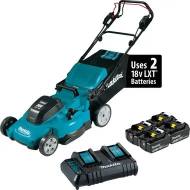 Makita XML11CT1 36V LXT 21-Inch Self-Propelled Lawn Mower Kit – Four 4.0Ah Batteries