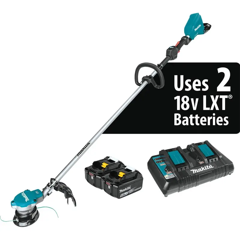 Makita XRU15PT 18V LXT Brushless String Trimmer Kit — Cordless, Lightweight, Fully Assembled