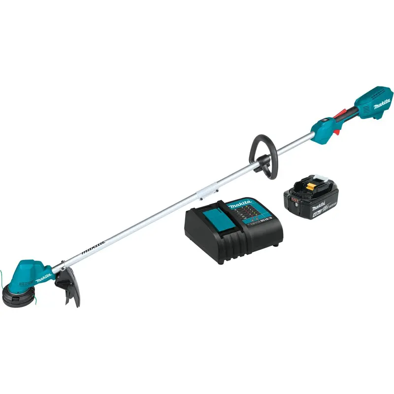 Makita XRU23SM1 18V LXT Brushless 13″ Cordless String Trimmer Kit – Includes 4.0Ah Battery & Charger