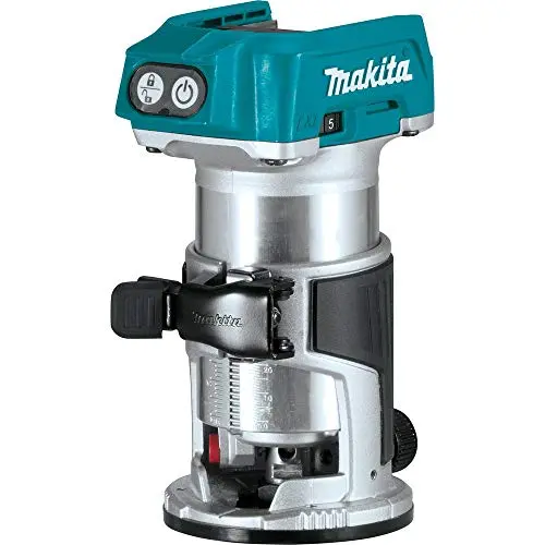 Makita XTR01Z 18V LXT Compact Brushless Router – Cordless, Variable-Speed Performance