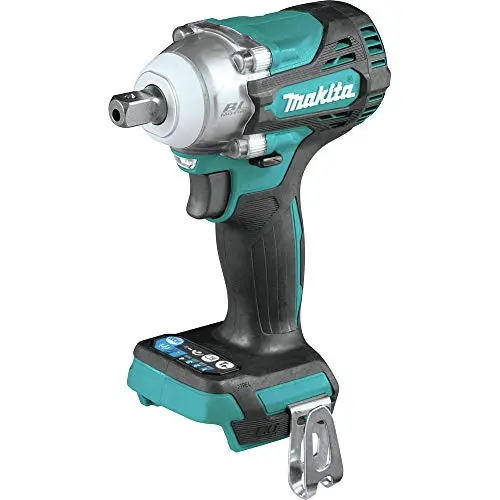Makita XWT15XVZ 18V LXT Brushless Impact Wrench – 4-Speed, 1/2″ Square Drive, Detent Anvil (Tool-Only)