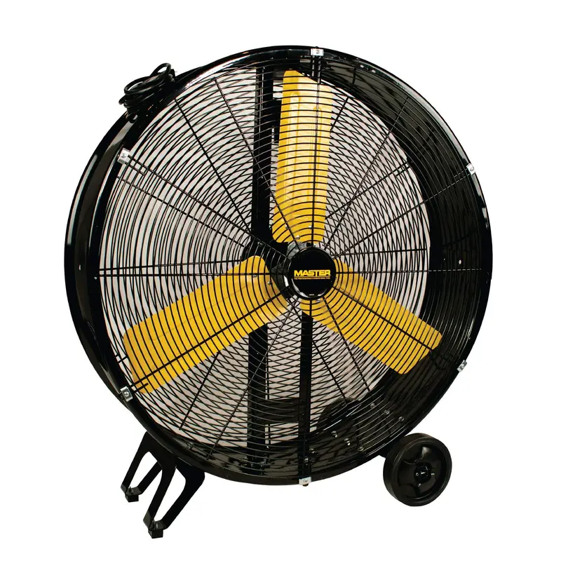 Master Industrial Barrel Fan – 30″ All-Metal High-Velocity Air Mover with Dual-Speed Control