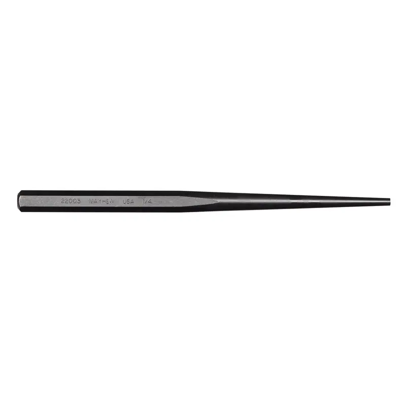 Mayhew 1/4″ x 12″ Black Oxide Chisel – For General Purpose Cutting and Shaping
