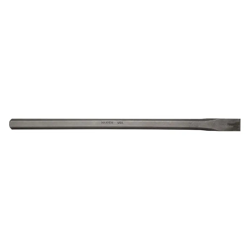 Mayhew 12402 Cold Chisel – 1-Inch x 12-Inch Shot-Blasted Steel Tool for Heavy-Duty Metalwork