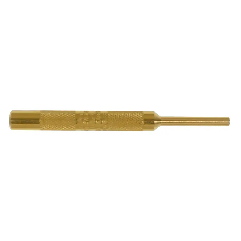 Mayhew 7/32″ Brass Pin Punch – 4-Inch Tapered SAE Drift with Dual Dimensions