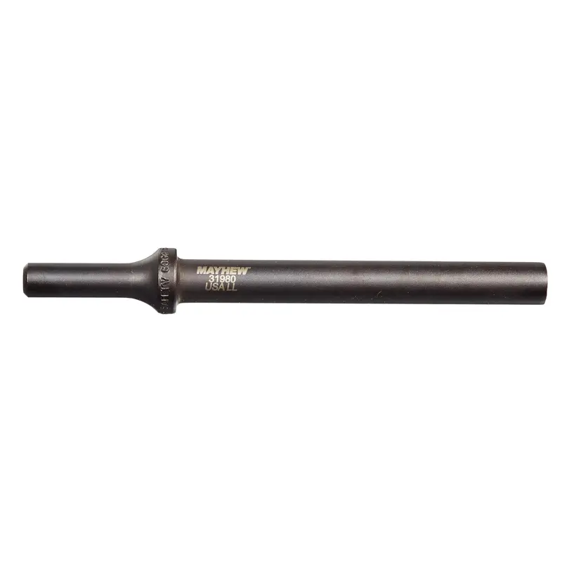 Mayhew Pneumatic Taper Punch — 1/2″ x 6″, Black Oxide Finish (Model 31980)