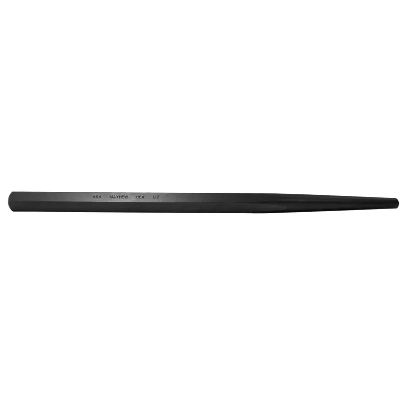 Mayhew Pro 1/2″ Black Oxide Line-Up Punch – 18″ Heavy-Duty Alignment Tool