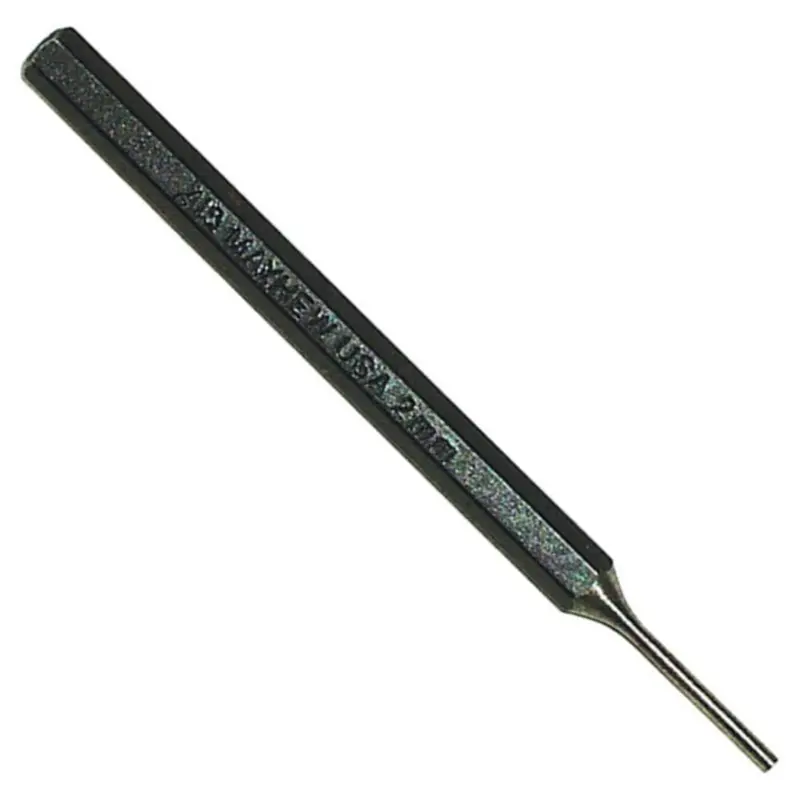 Mayhew Pro 2mm Black Oxide Pin Punch – 4-Inch Compact Metric Drift