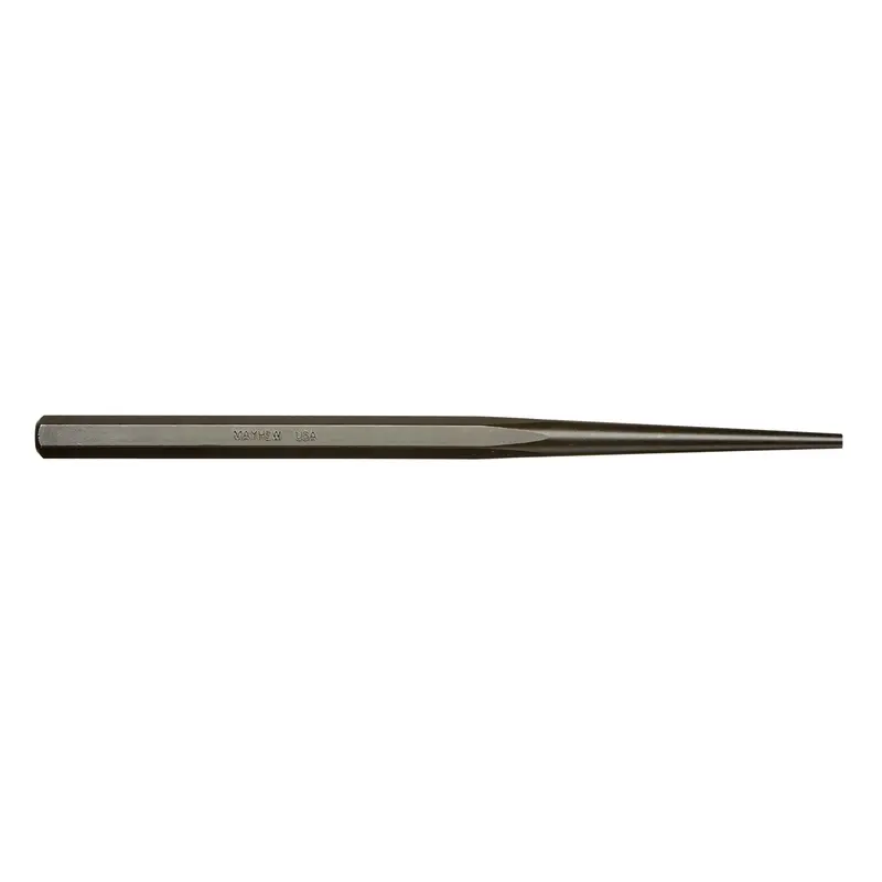 Mayhew Pro 5/16″ Black Oxide Line-Up Punch – 12″ Length