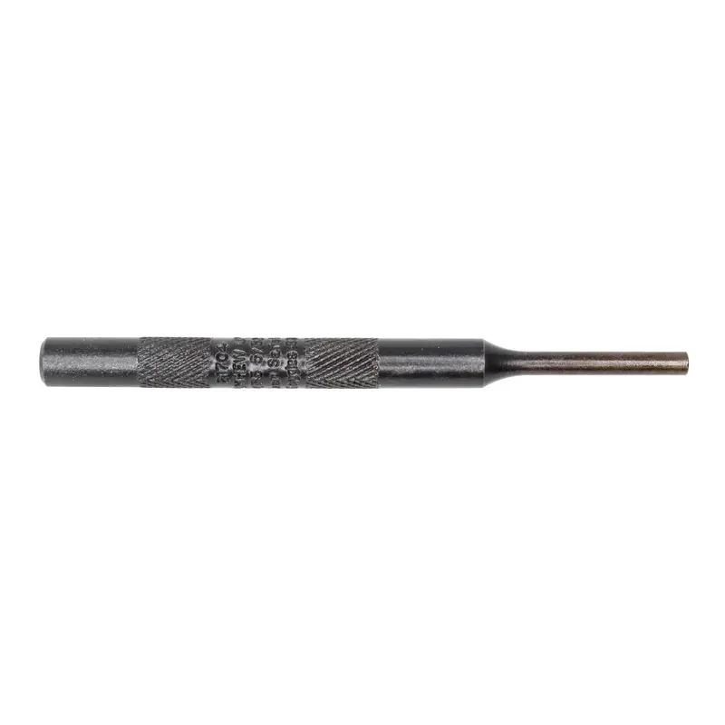 Mayhew Select 21704 Knurled 5/32″ Pin Punch — 4″ Overall Length, Shot-Blasted Surface